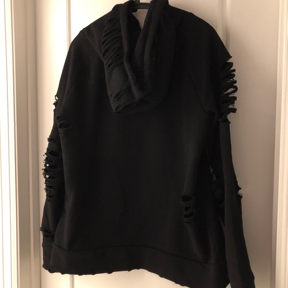 Alo ripped hoodie - Picture 2 of 2